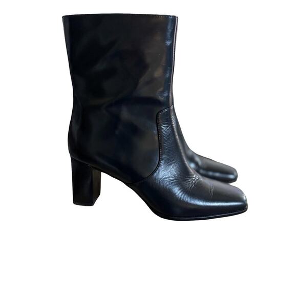 MADEWELL 2024 BLACK LEATHER BOOTS SZ. 10 EUC - Picture 3 of 6